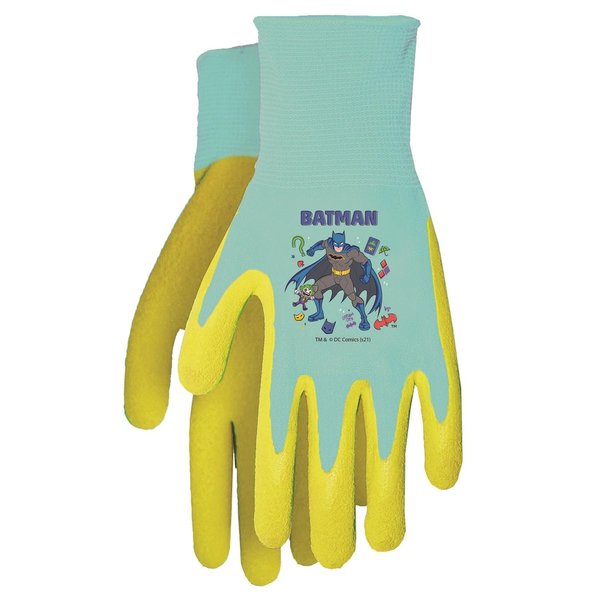 Midwest Quality Gloves MidWest Quality Gloves Warner Bros Child's Outdoor Gardening Gloves Black/Yellow Youth 1 pair SFB100T